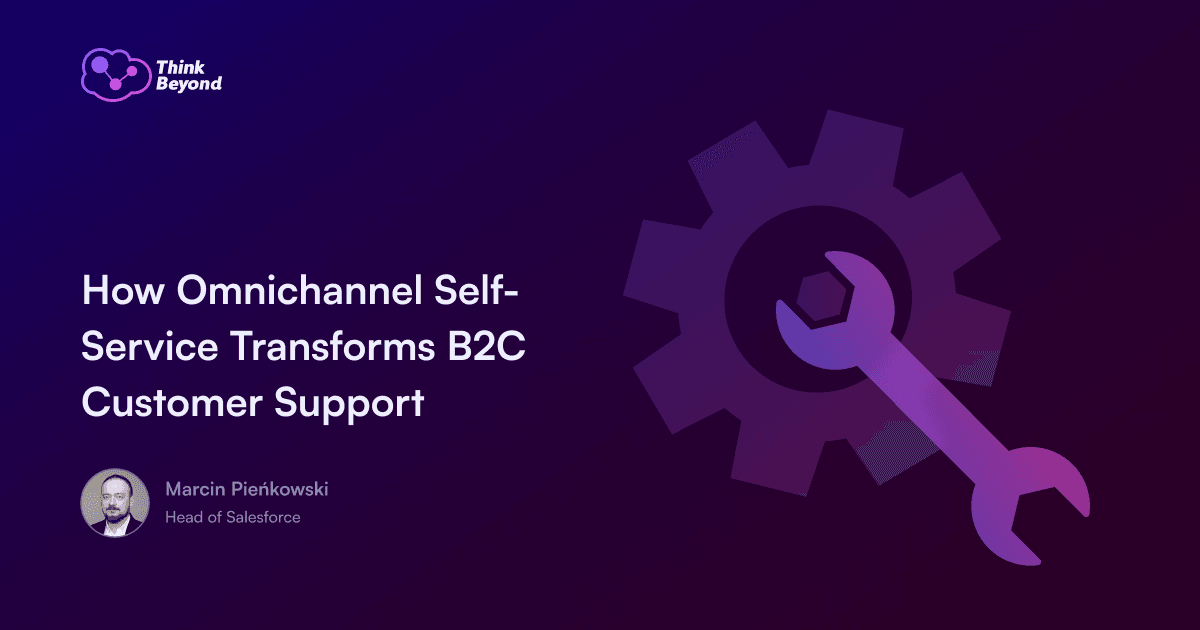 Visual representation of omnichannel self-service strategies improving customer support efficiency and satisfaction.