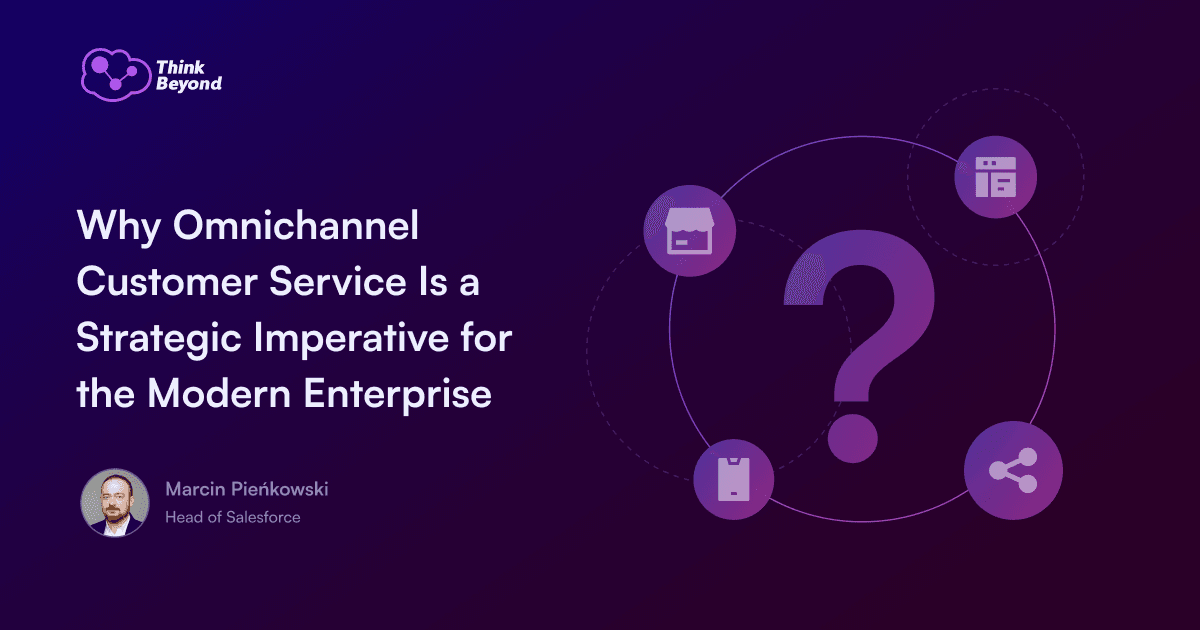 Infographic illustrating the importance of omnichannel service for modern enterprises, highlighting key benefits and strategies.