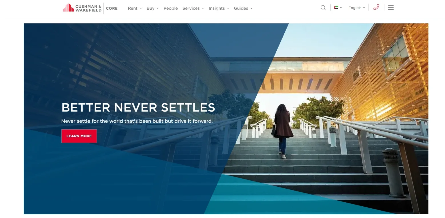 Cushwake Webpage Screenshot